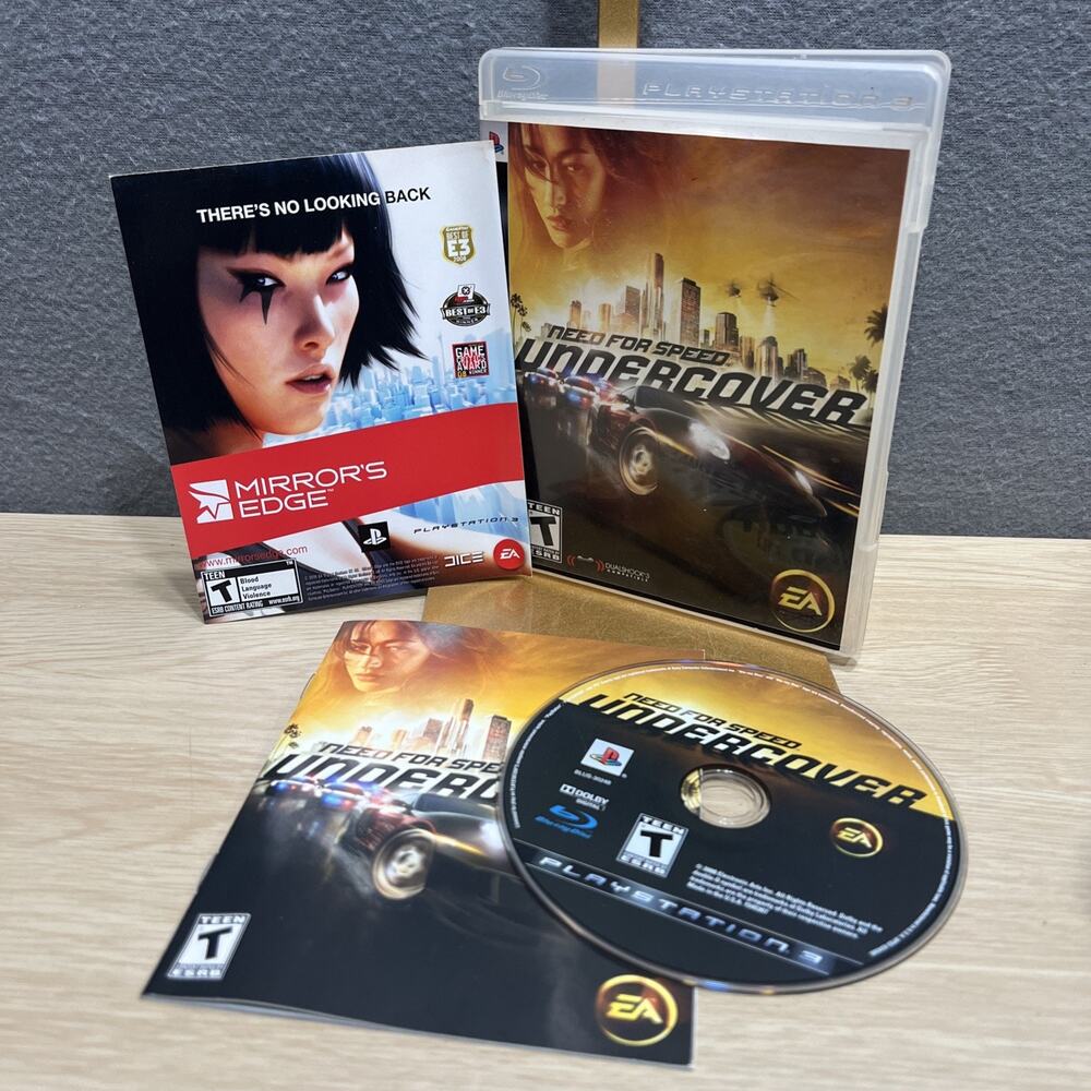 Sony PlayStation 3 Need For Speed Undercover Cib Tested & Working Mint